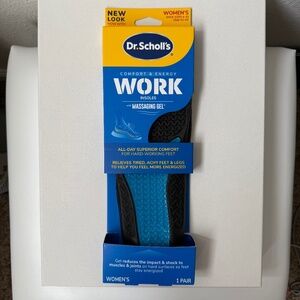 Dr. Scholl's Work All-Day Superior Comfort Insoles with Massaging Gel 6-10 Women